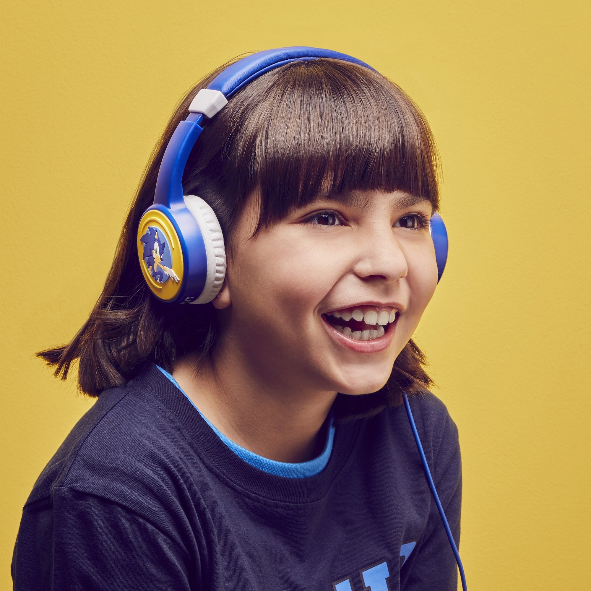 Lol&Roll Sonic Kids Headphones Blue