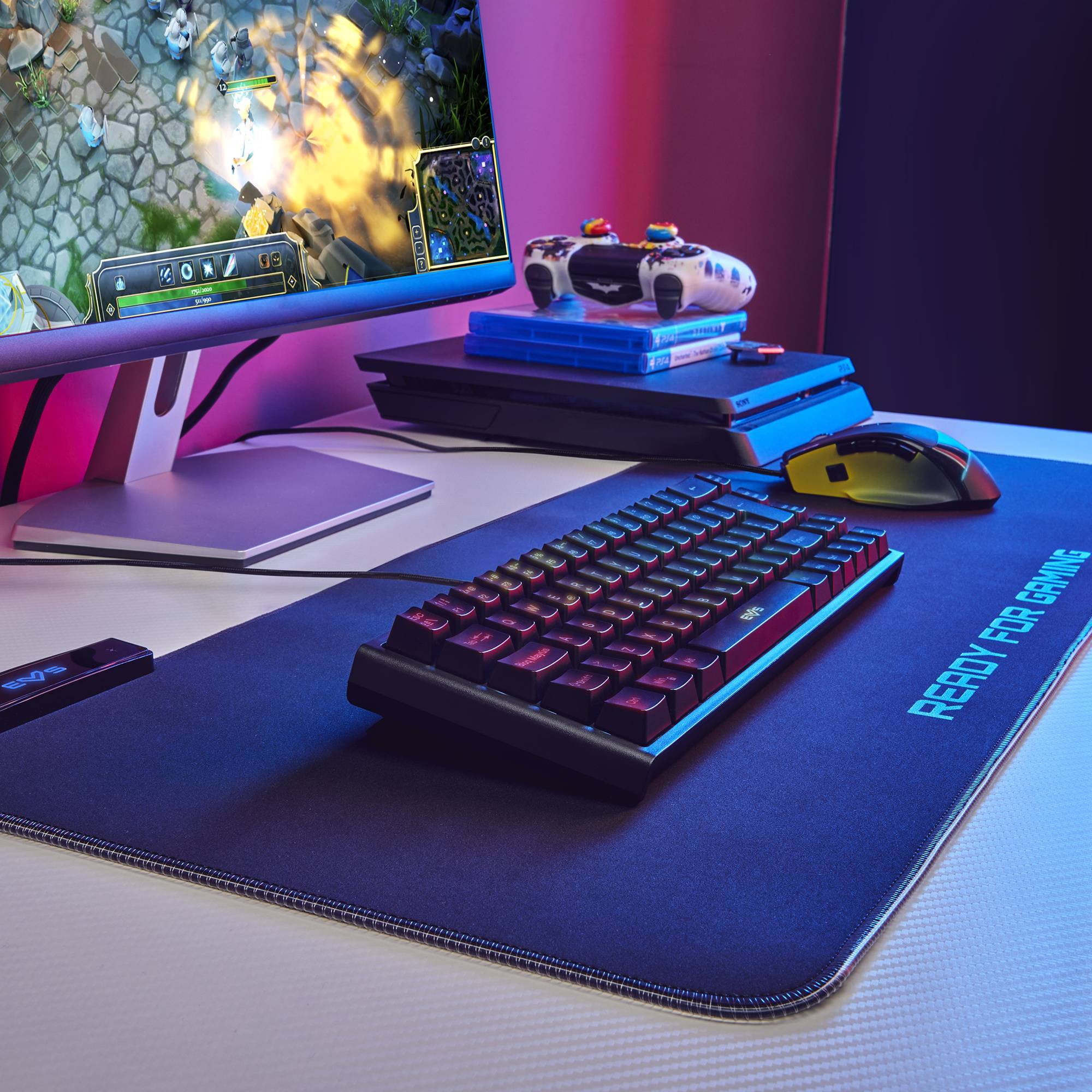 Gaming Keyboard ESG K4 KOMPACT-RGB