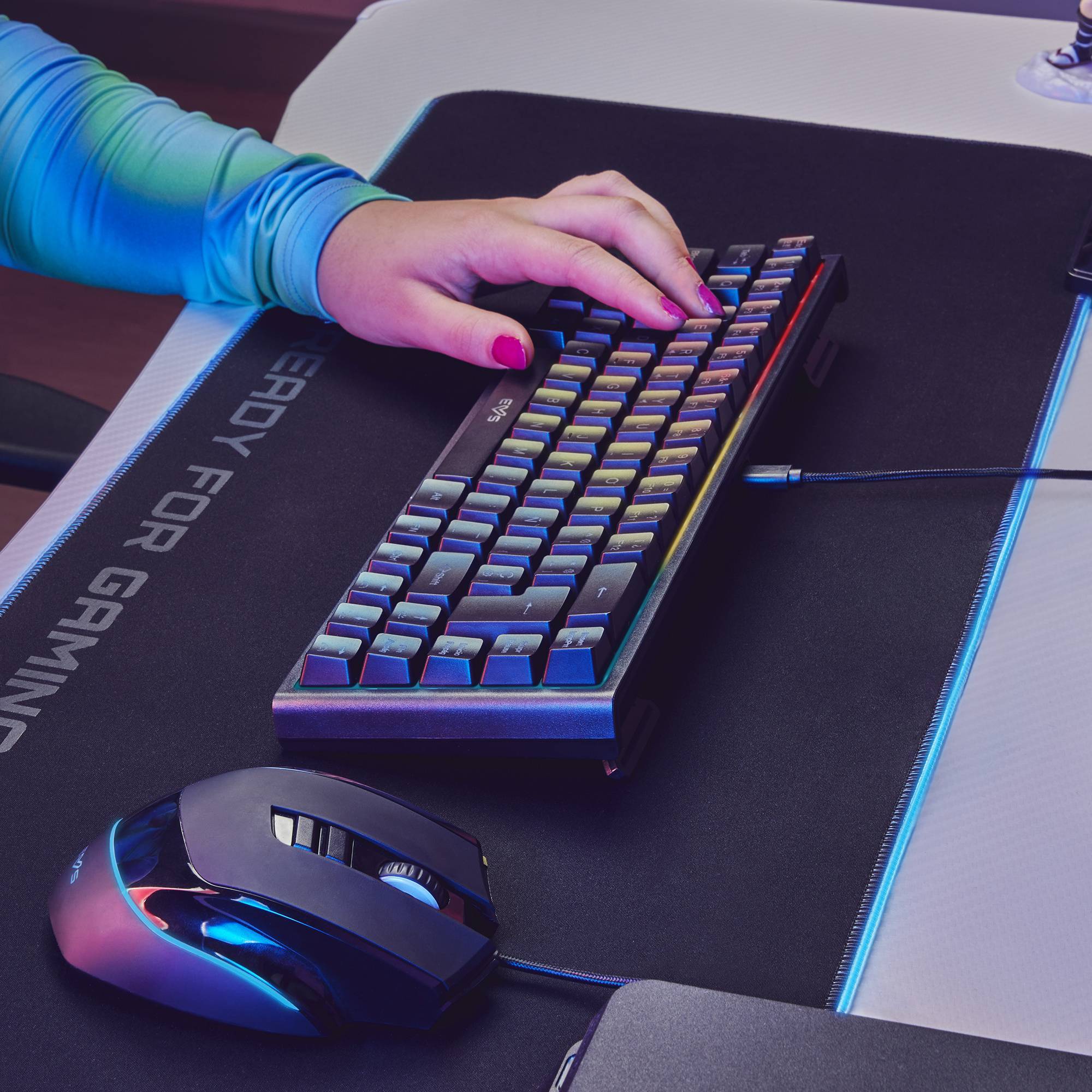Gaming Keyboard ESG K4 KOMPACT-RGB