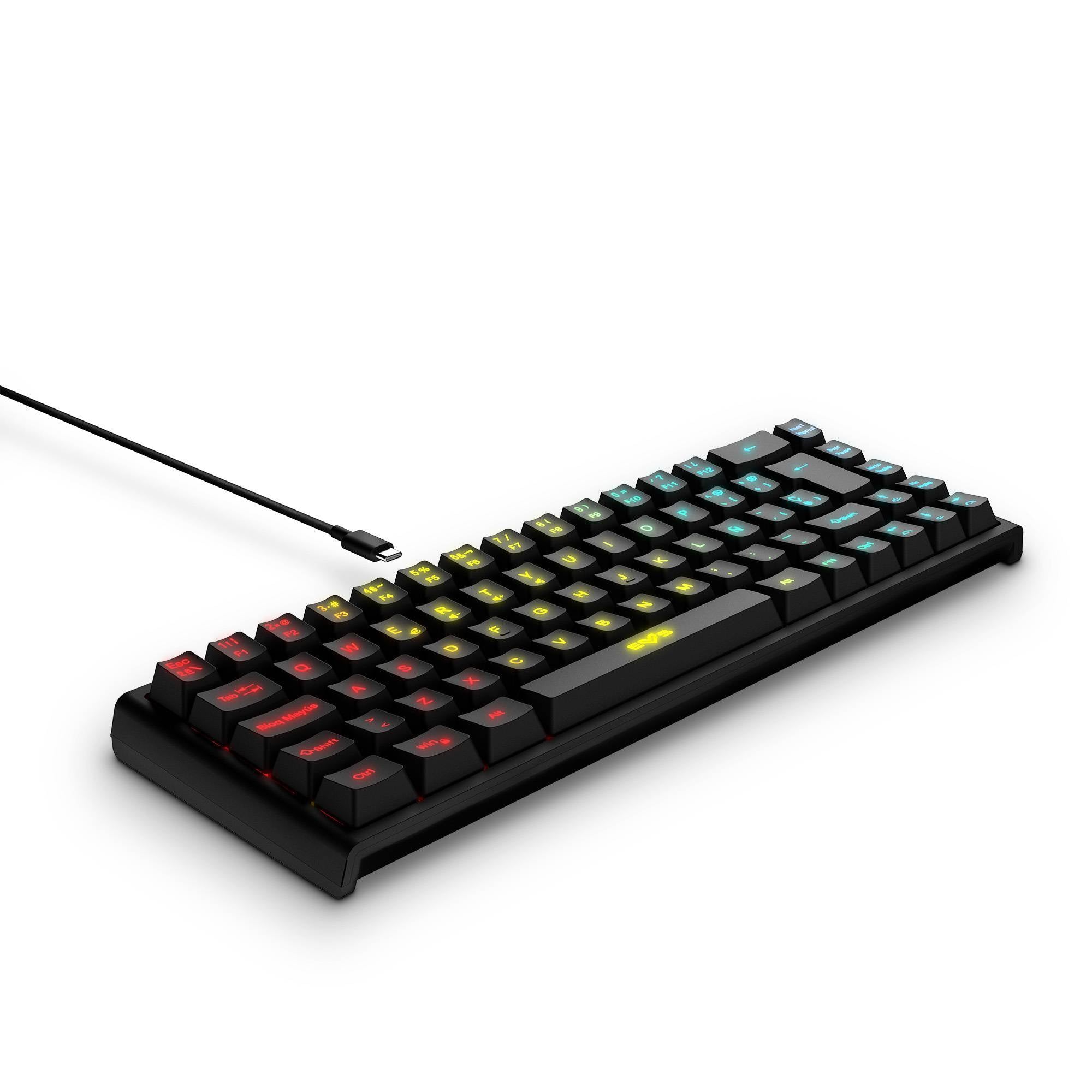 Gaming Keyboard ESG K4 KOMPACT-RGB