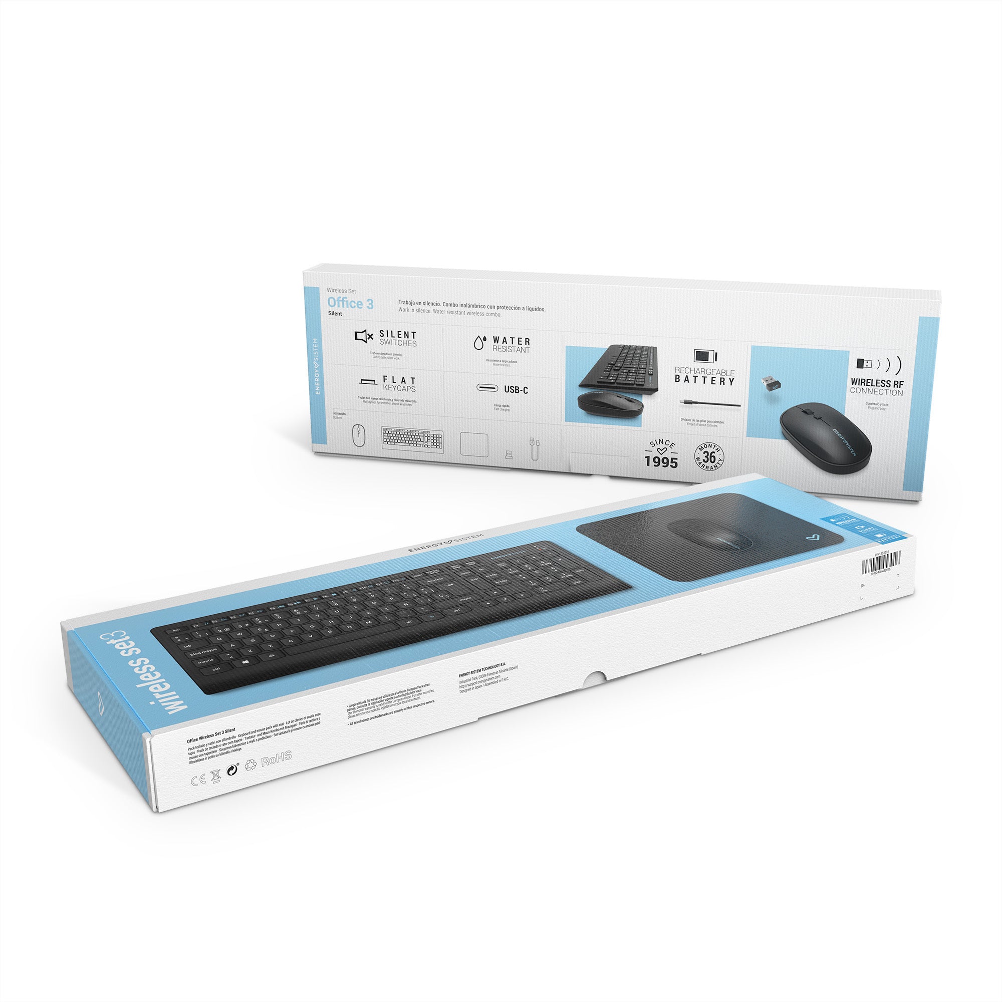 Office Wireless Set 3 Silent
