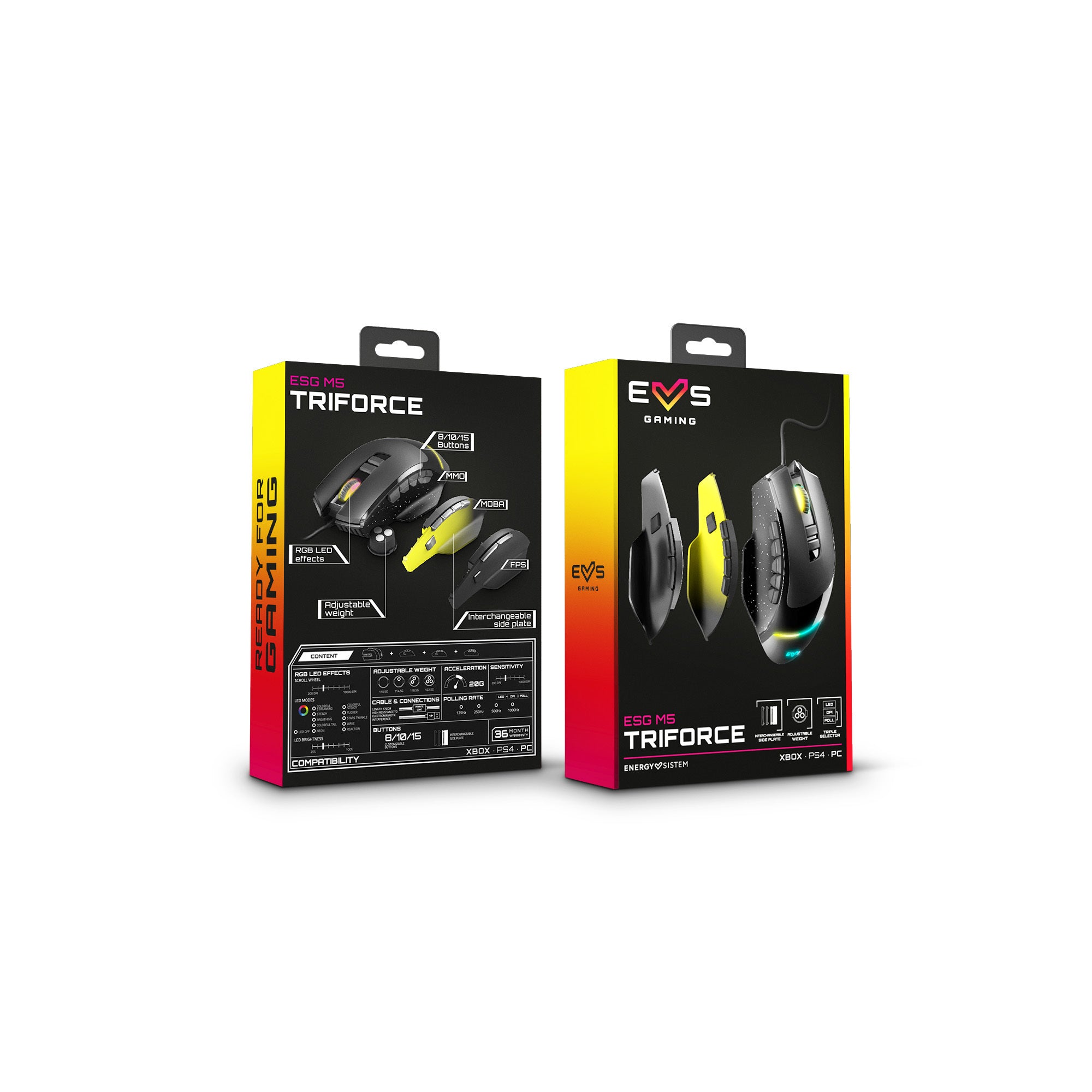 Gaming Mouse ESG M5 Triforce