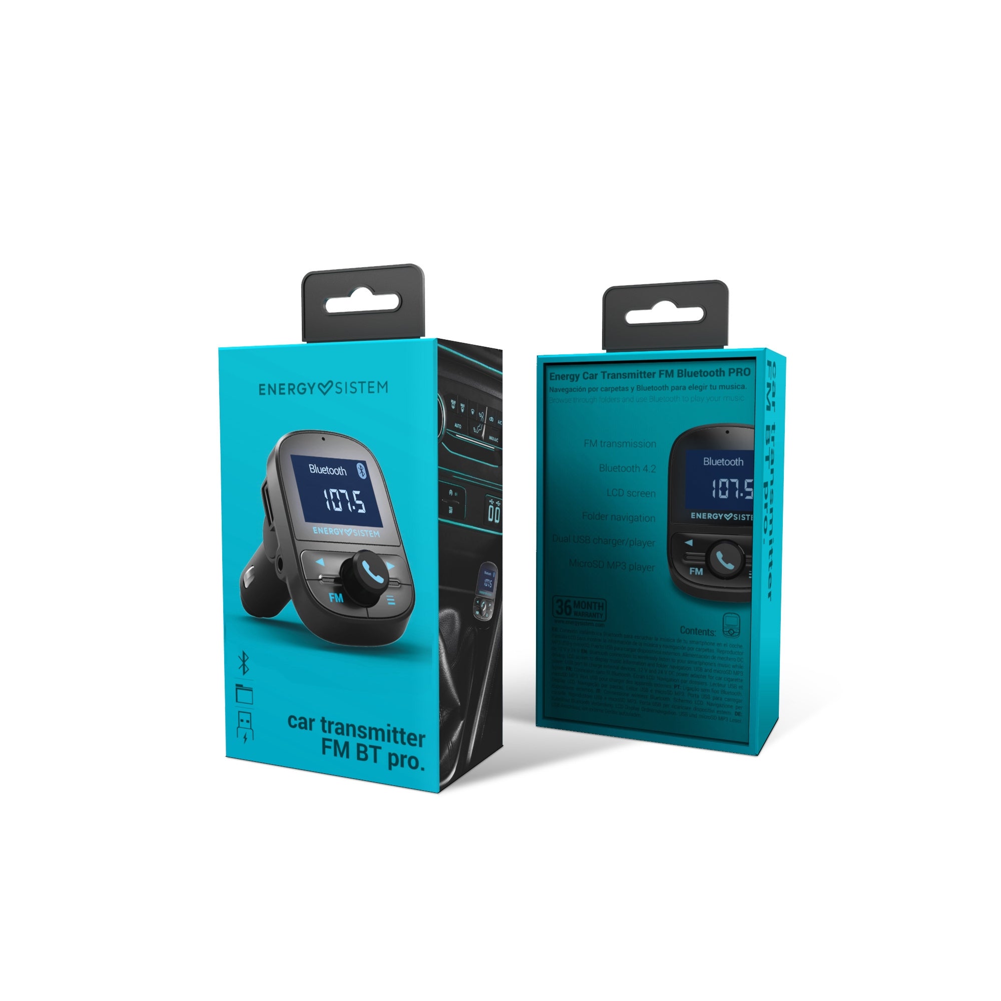 Car Transmitter FM Bluetooth PRO