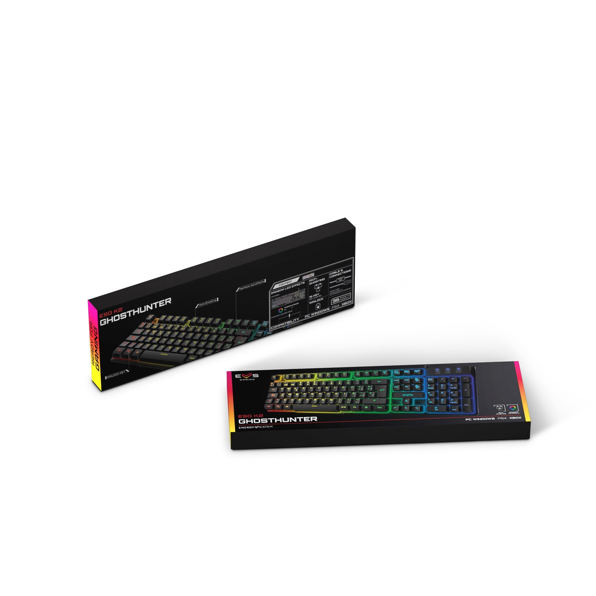 Gaming Keyboard ESG K2 Ghosthunter
