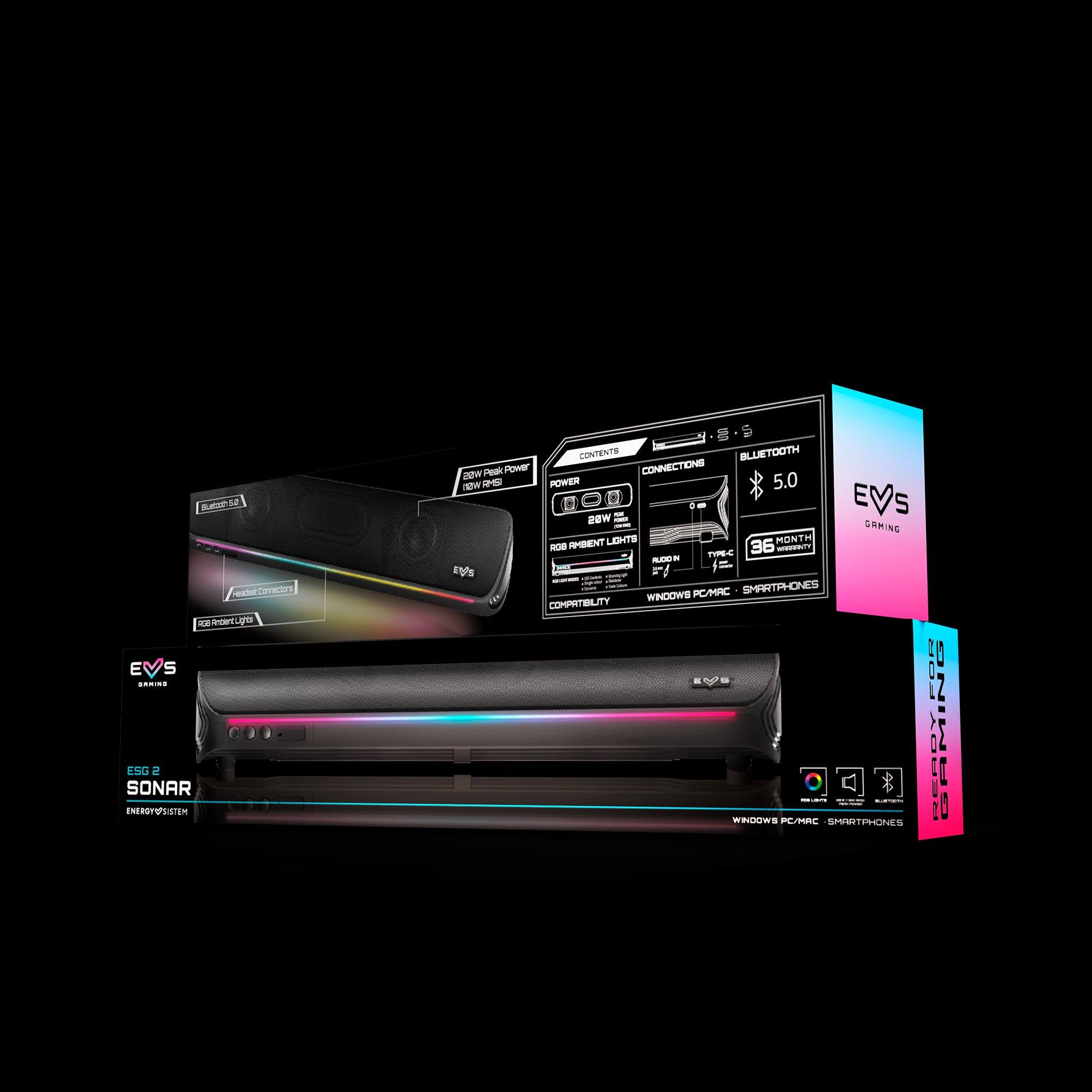 Gaming Soundbar ESG 2 Sonar