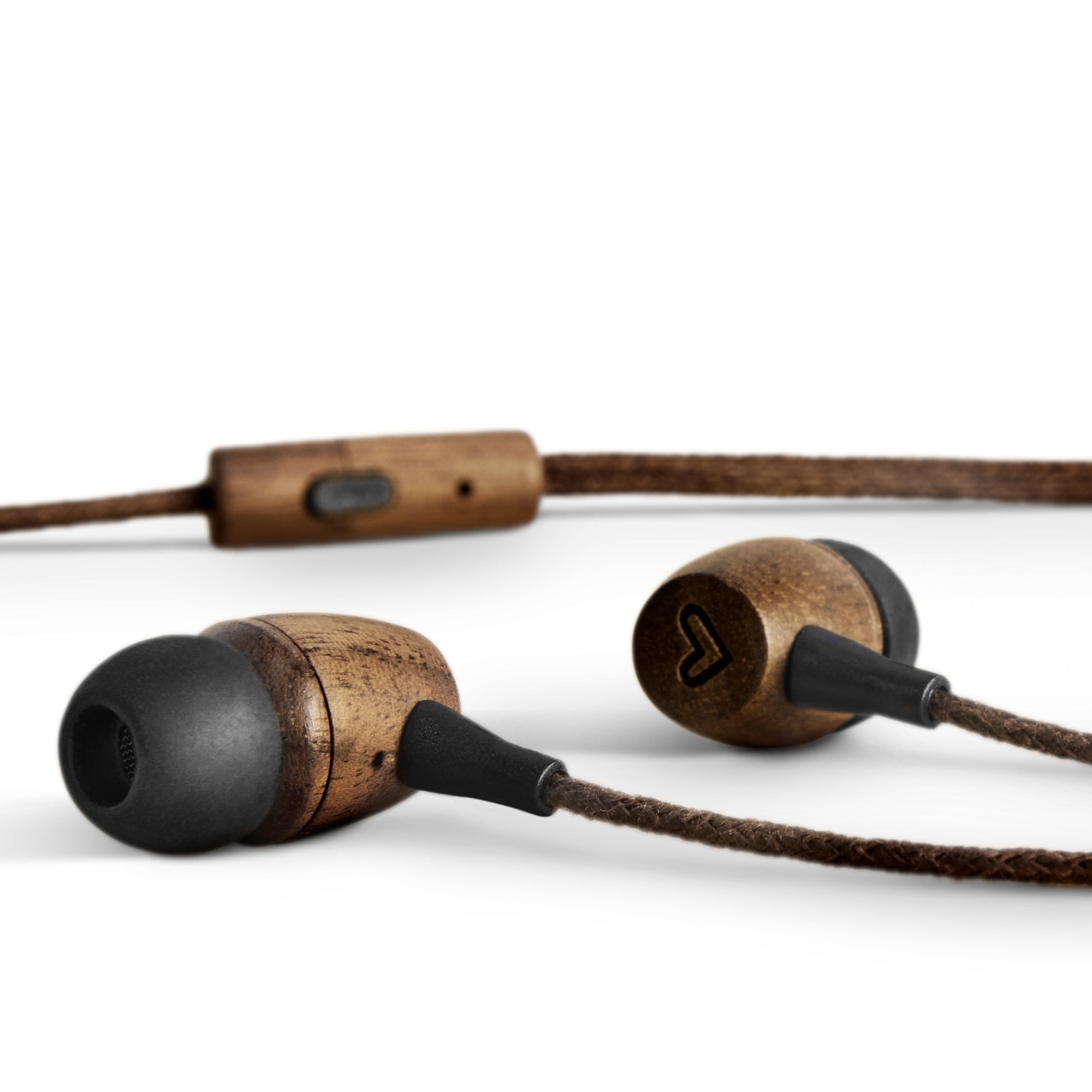 Earphones Eco Walnut Wood