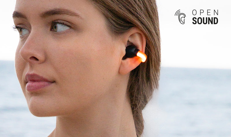Energy Sistem - Auriculares LightPods Open Sound Dark Energy System HE6561