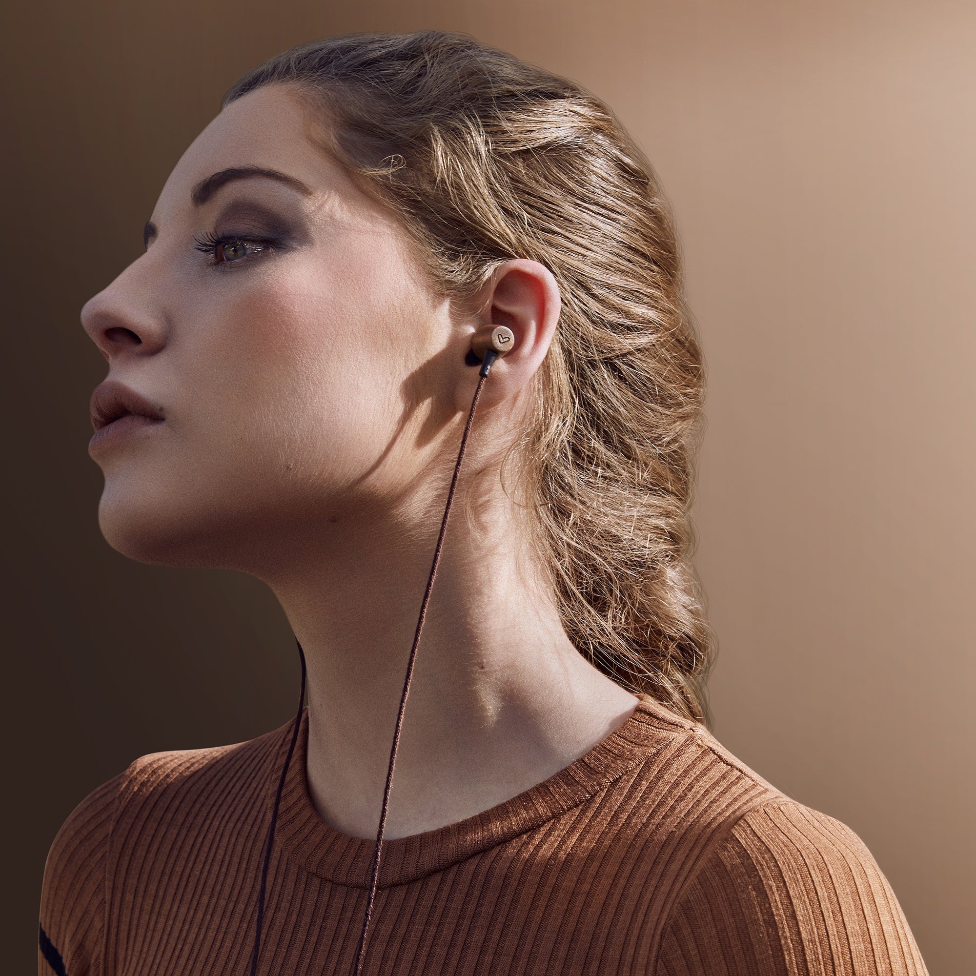 Earphones Eco Walnut Wood