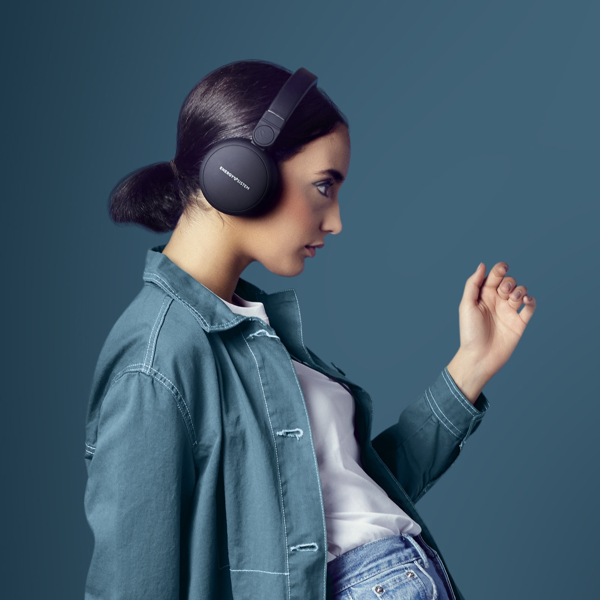 Headphones Style 1 Talk Midnight black