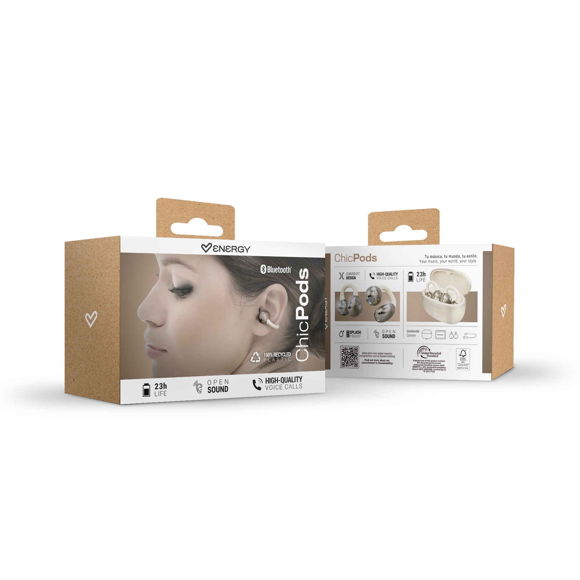 ChicPods – Fones de Ouvido True Wireless