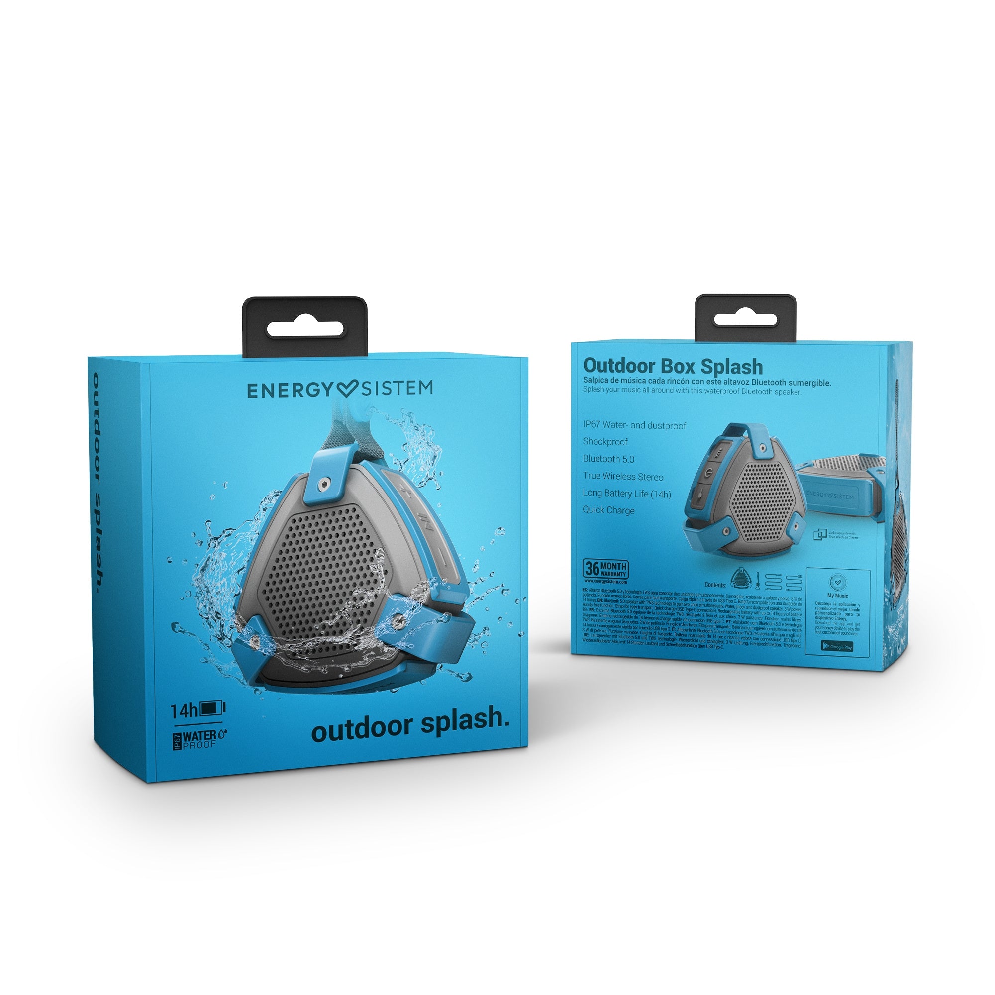 Outdoor Box Splash
