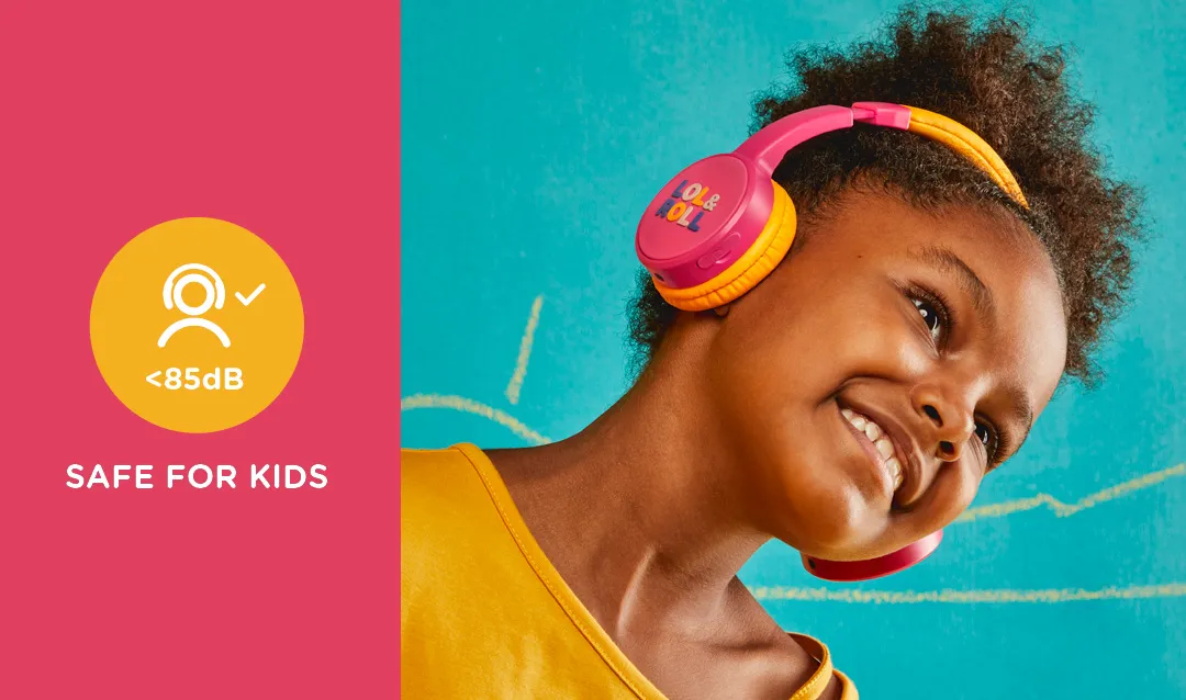 Auriculares Bluetooth infantiles con Volume Limit