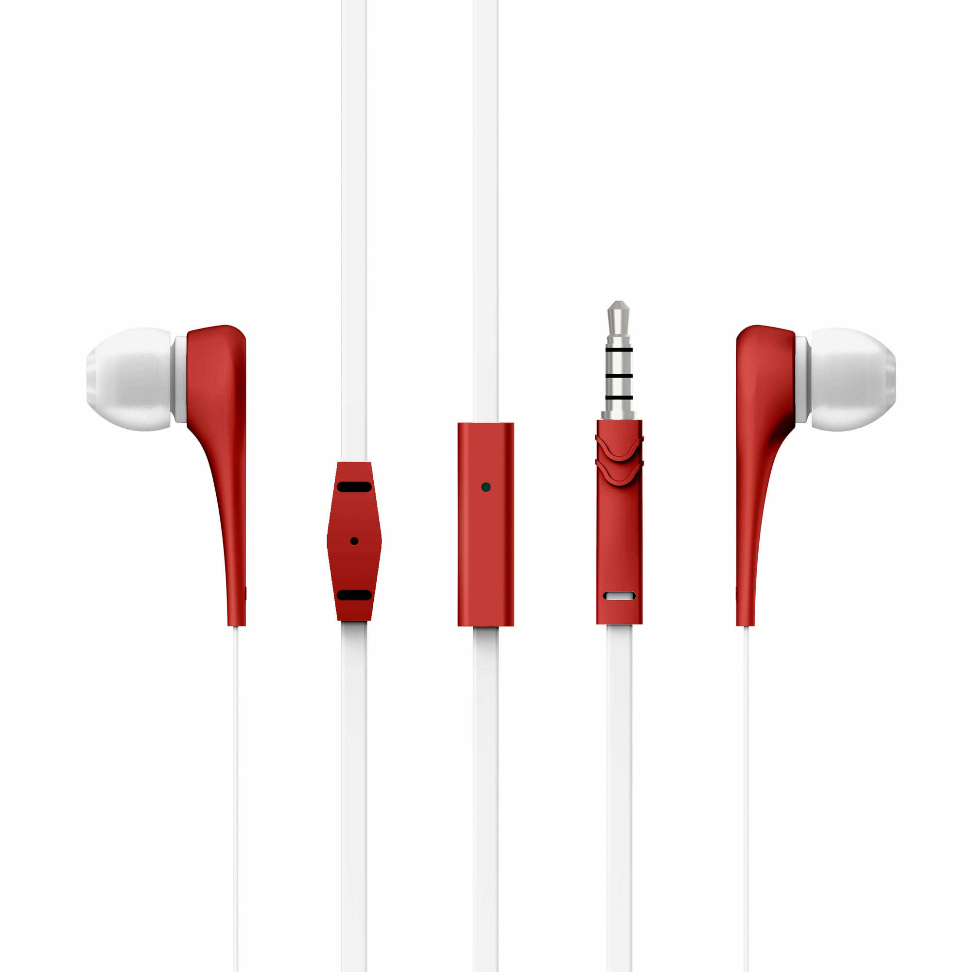Earphones Style 1+ Red