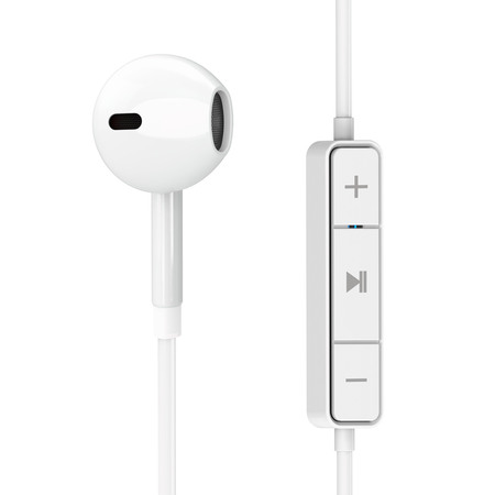 Earphones 1 Bluetooth White