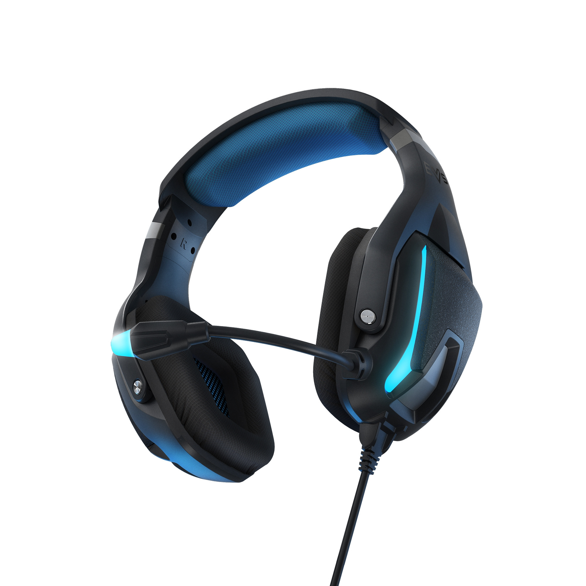 Headset G-90. Auriculares gaming con micro conexión minijack luz