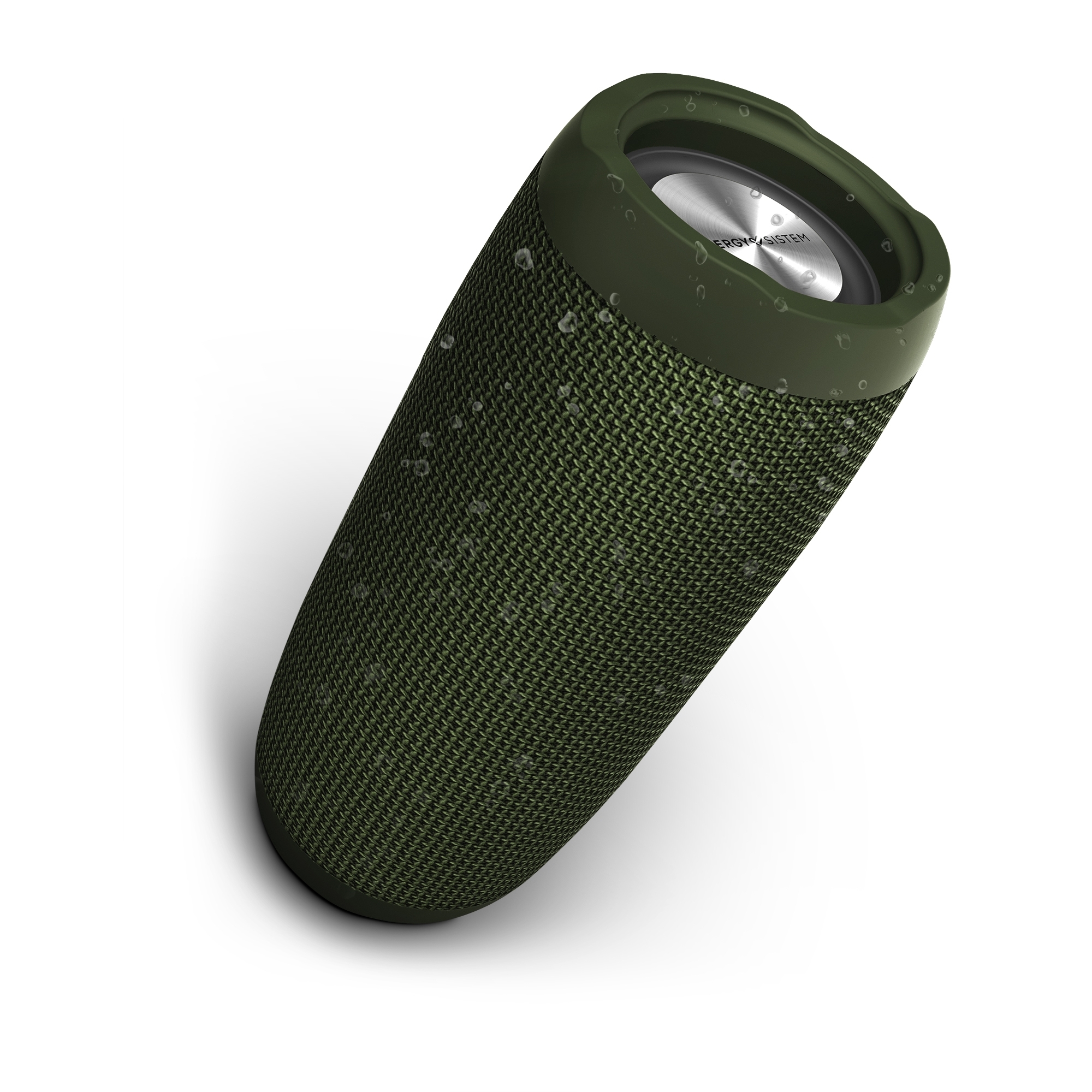 Wireless speaker coated with splashproof fabric