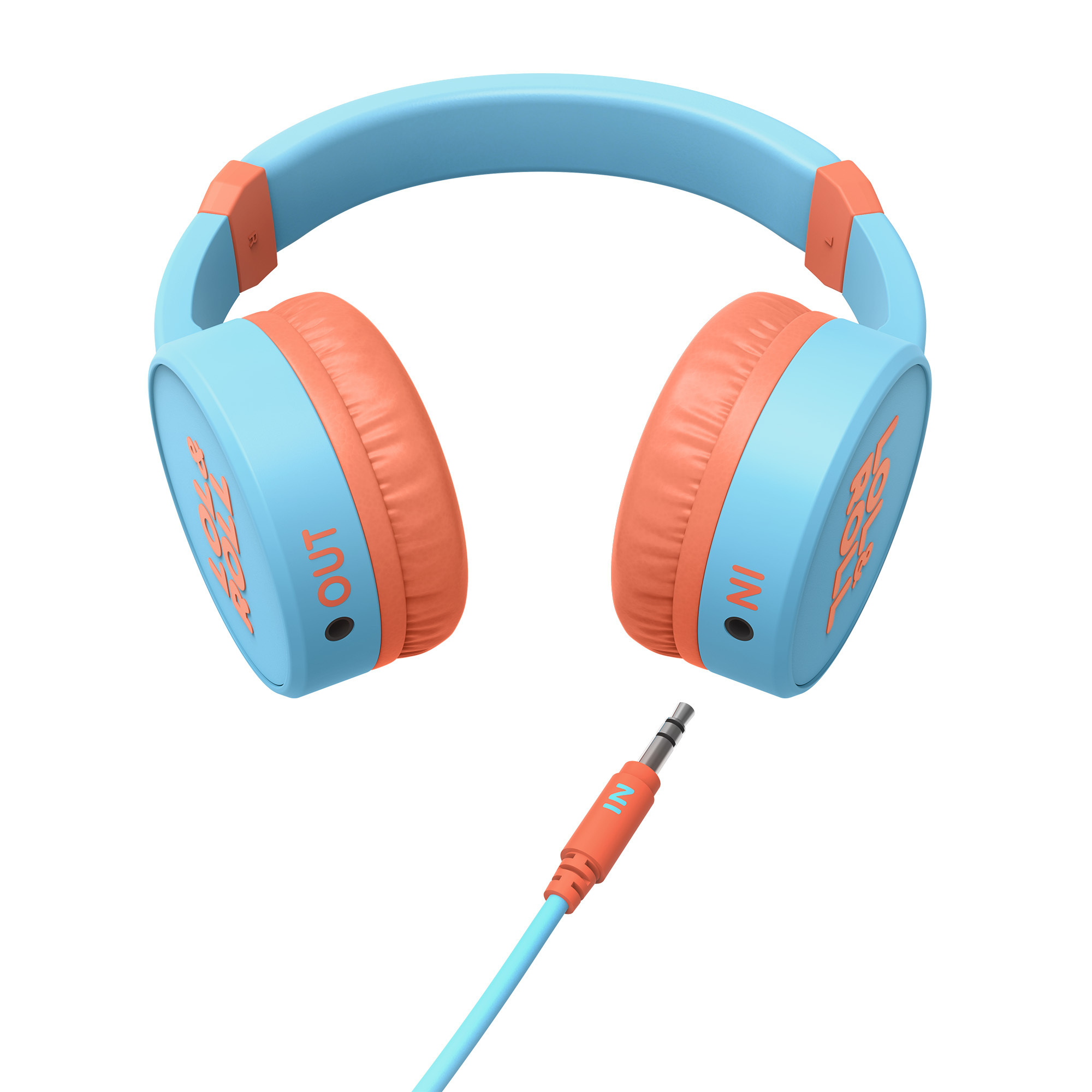 Cascos música niños con cable extraíble