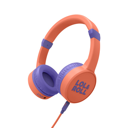 Lol&Roll Pop Kids Headphones Orange