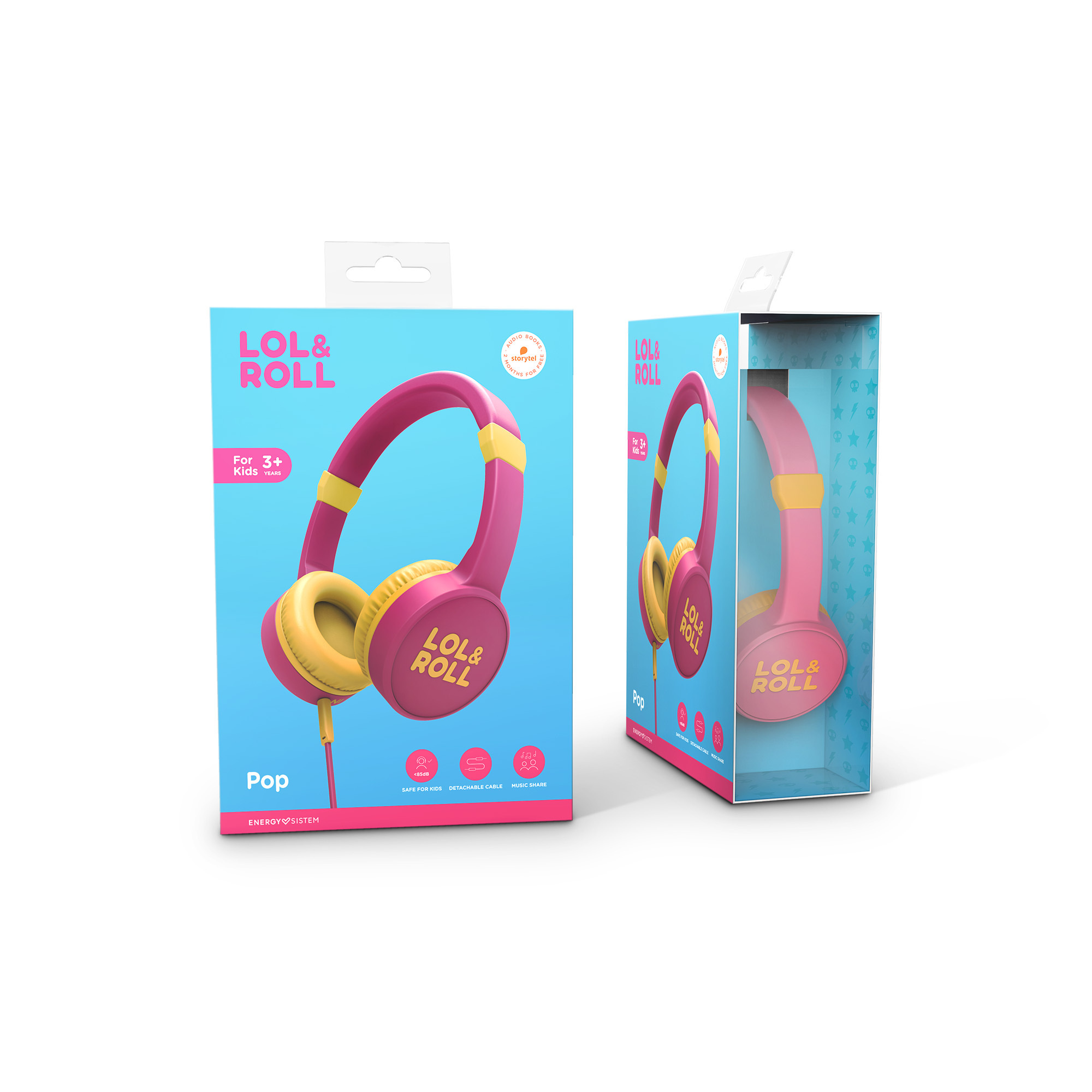 Use this children's headset with smartphones, tablets and PCs.