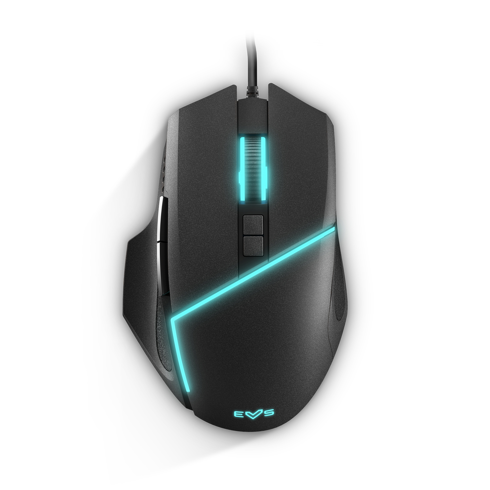 PC gaming mouse with optical sensor of up to 6,400 DPI