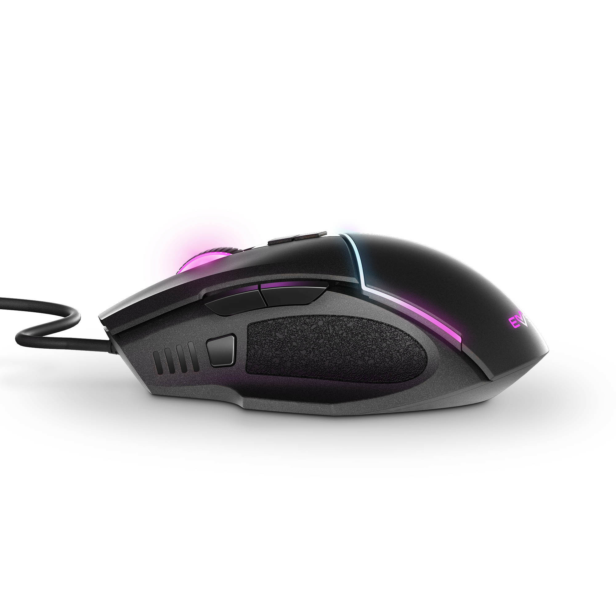 Mouse with buttons which can be programmed via software