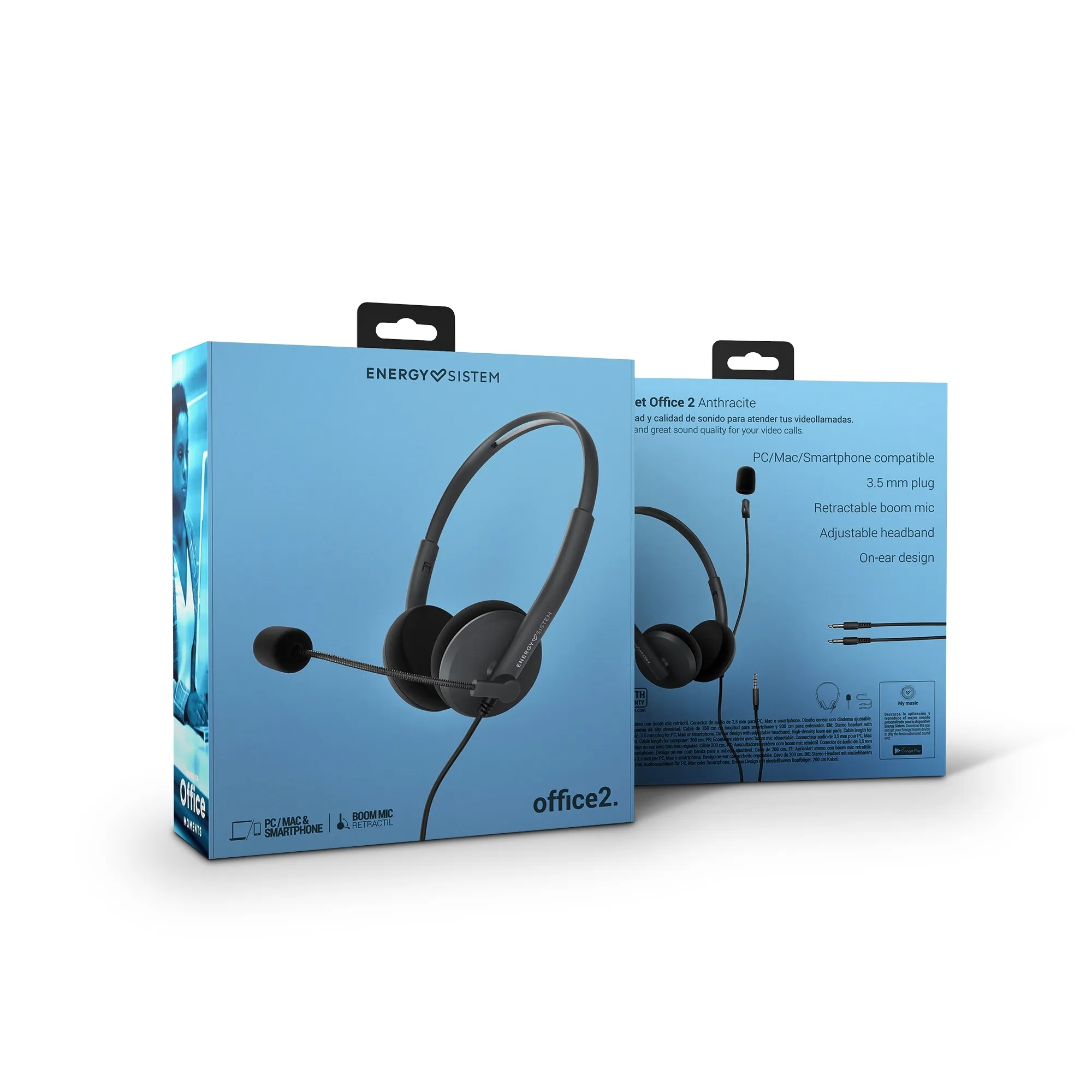 Headset Office 2 Anthracite 5