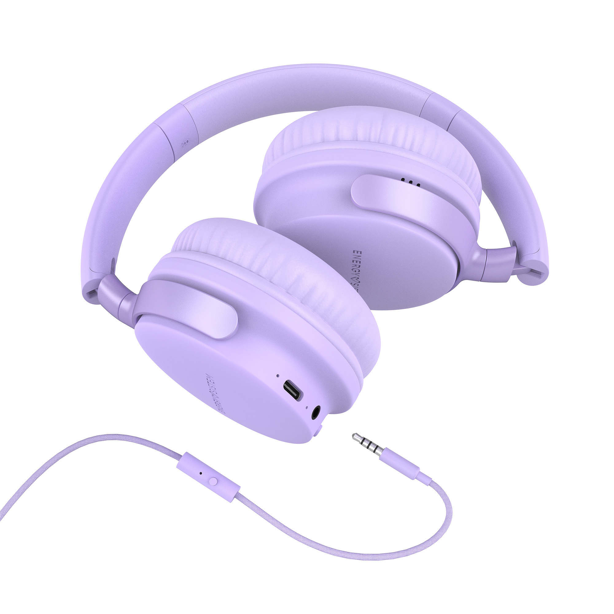 Headphones Bluetooth Style 3 Lavender