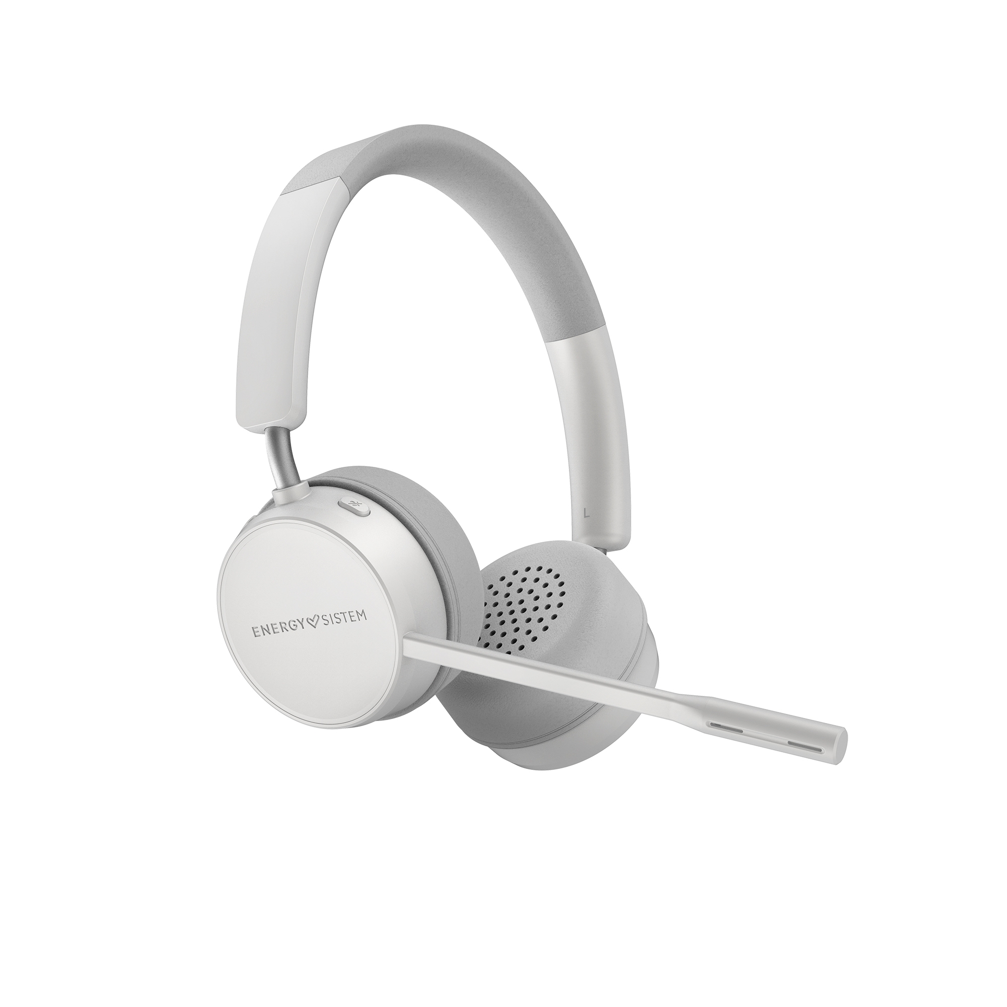Office headset with Bluetooth 5.0, boom mic and ENC technology
