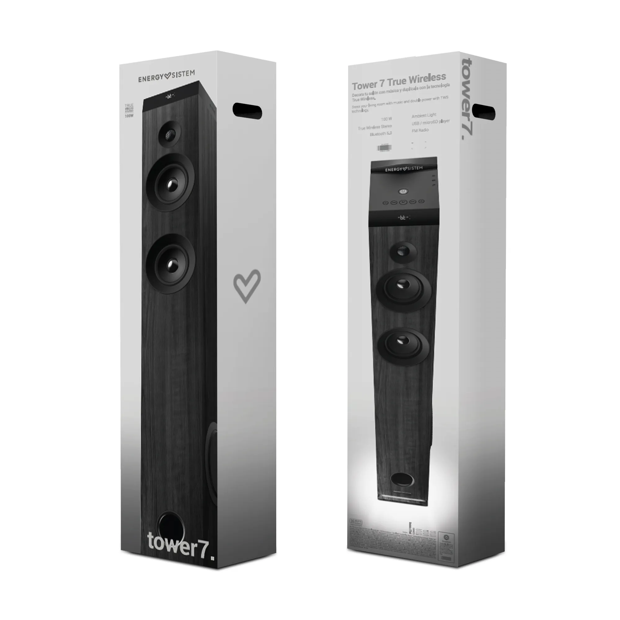 Tower 7 True Wireless Multicable