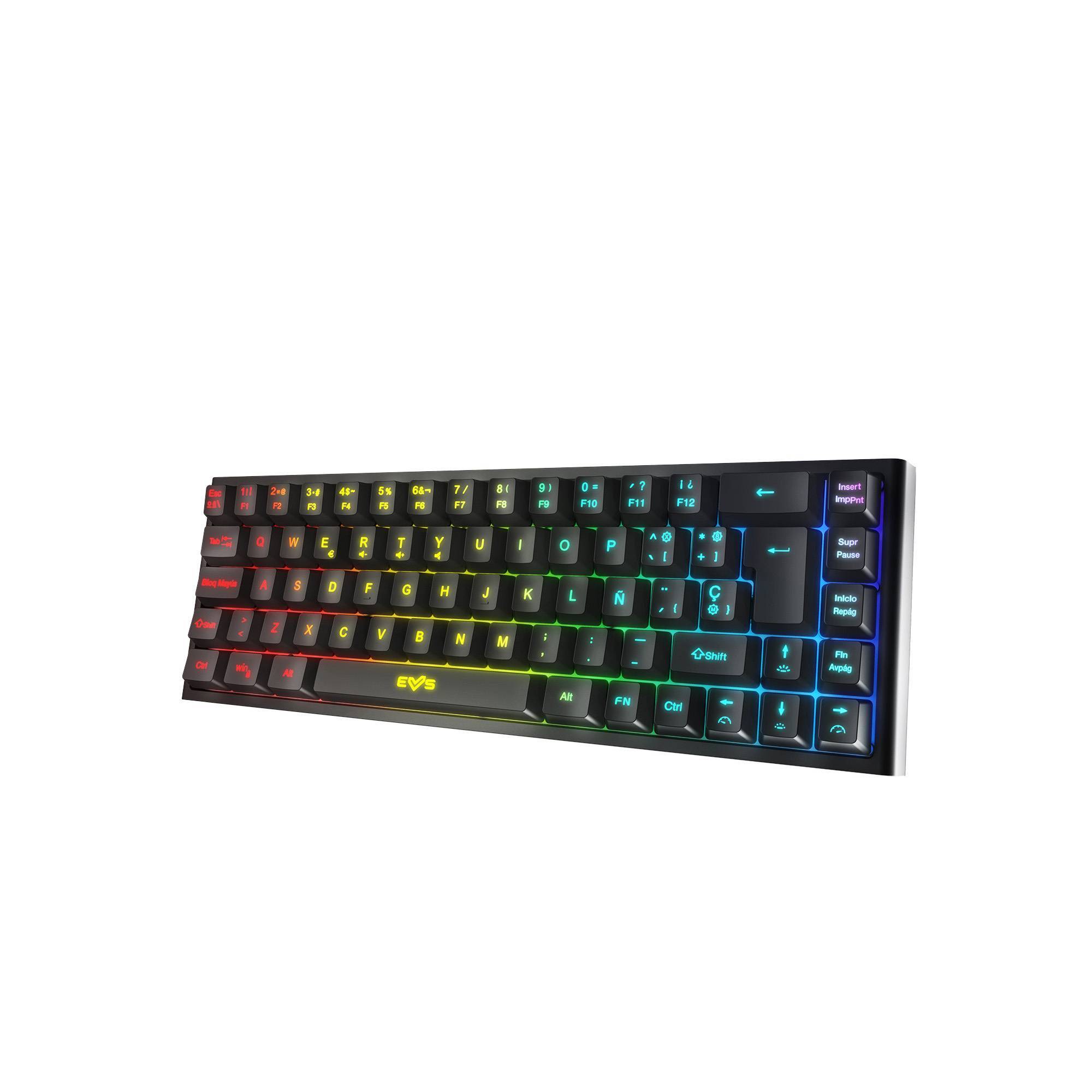 PC keyboard with 11 RGB backlight modes