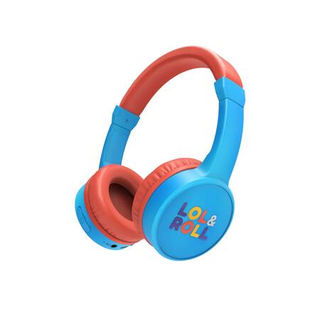 Lol&Roll Pop Kids Bluetooth Headphones Blue