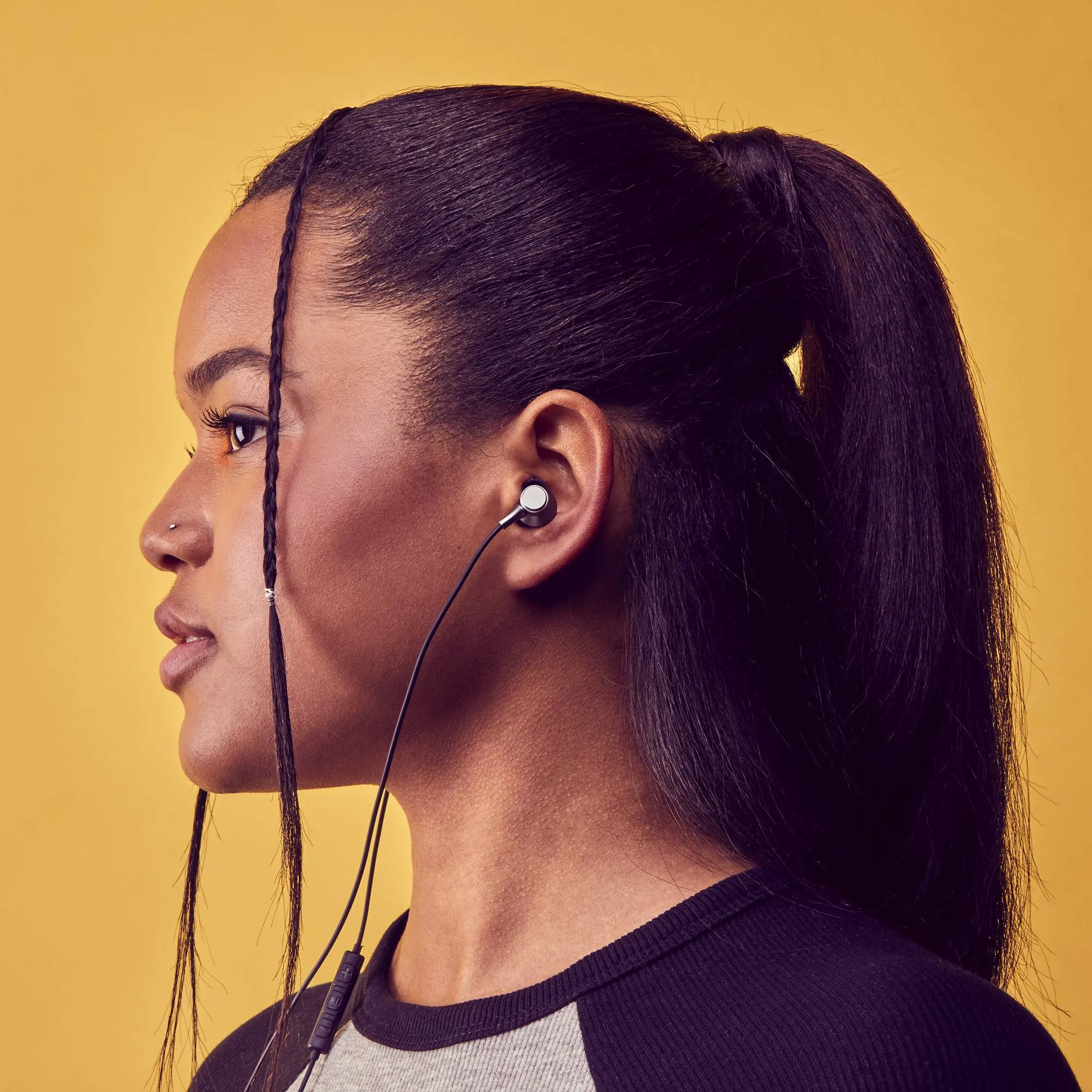 Metallized Type C - Wired earphones