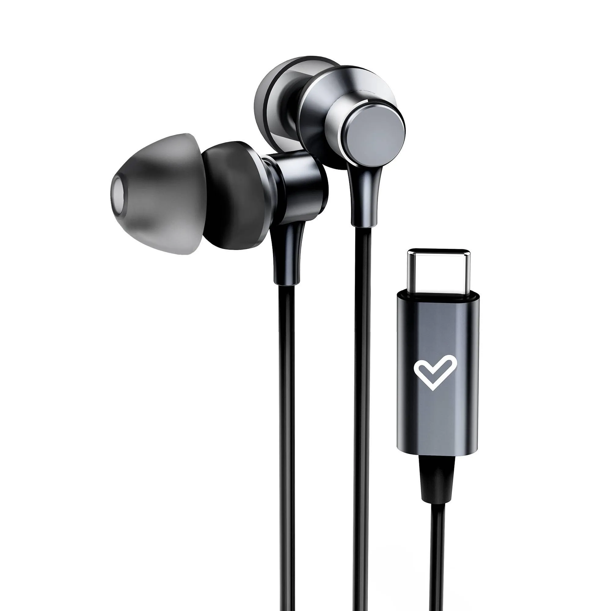 Metallized Type C - Auriculares con cable