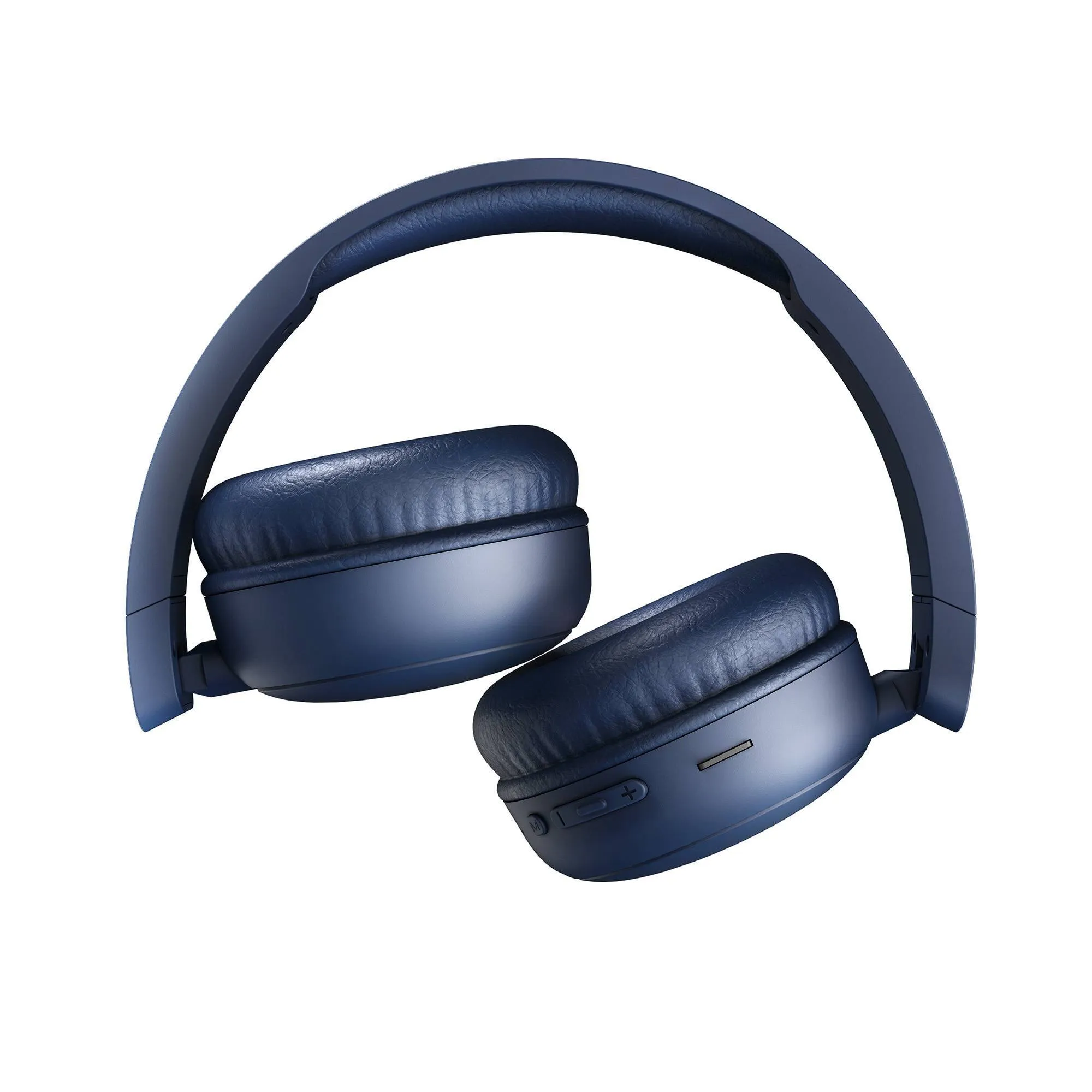 Auriculares Radio Color indigo extensibles y con sistema de plegado para mayor comodidad.