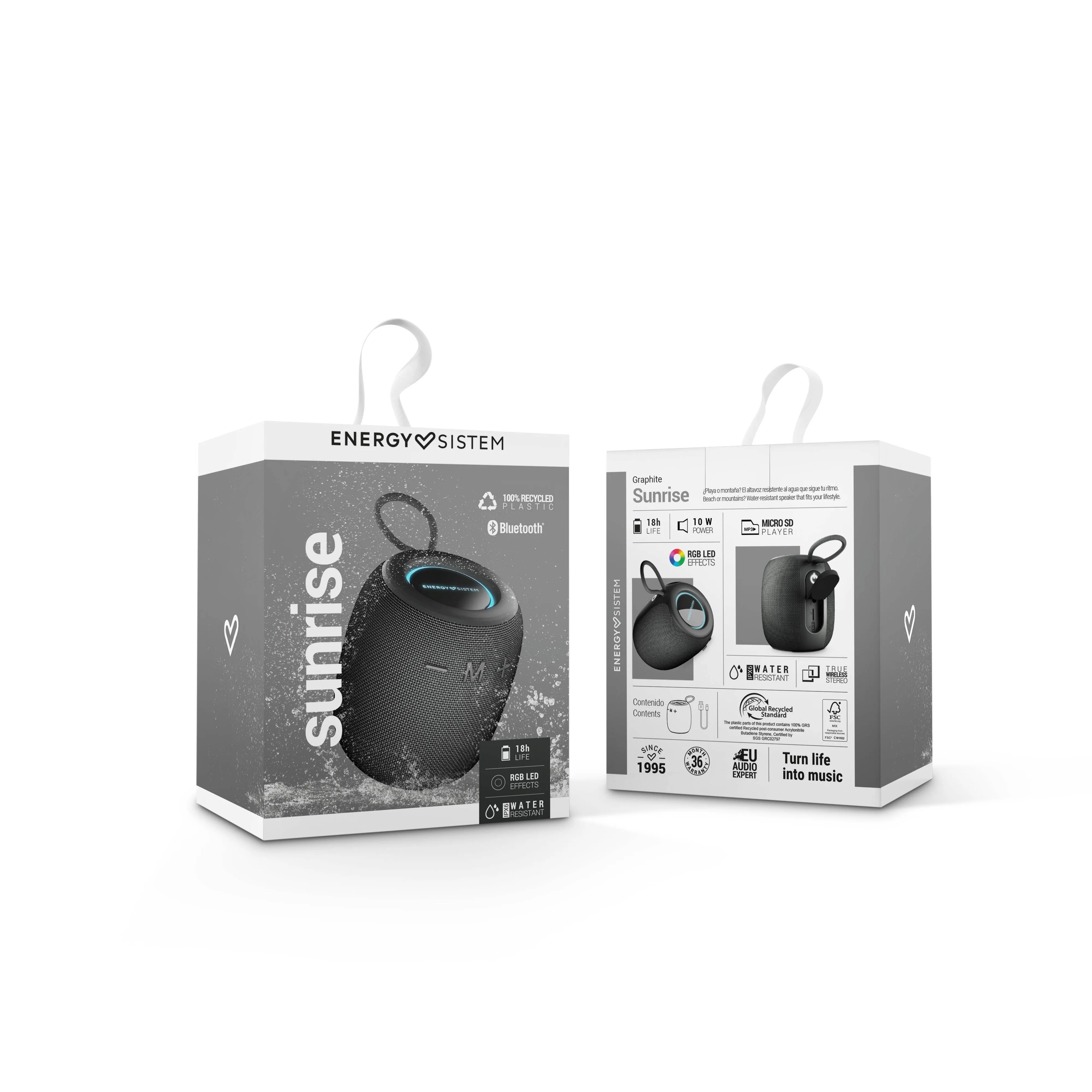 Sunrise - Coluna Bluetooth