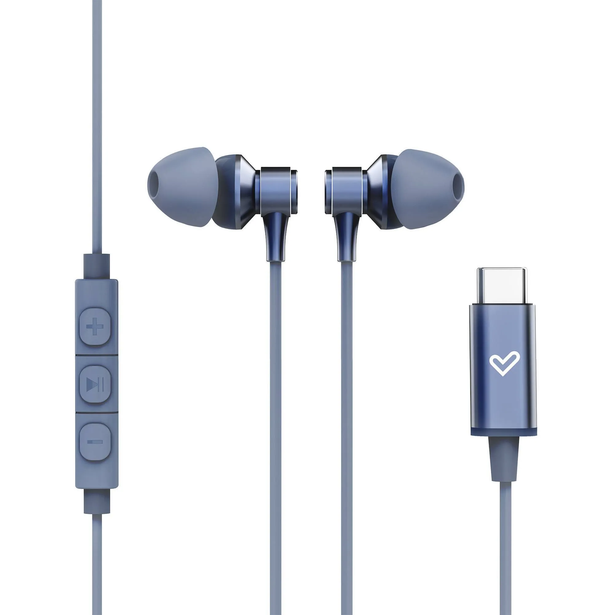 Metallized Type C - Auriculares con cable